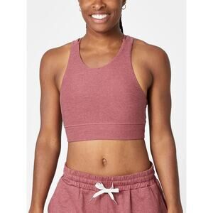 Vuori Elevation Sports Bra in Dessert Rose